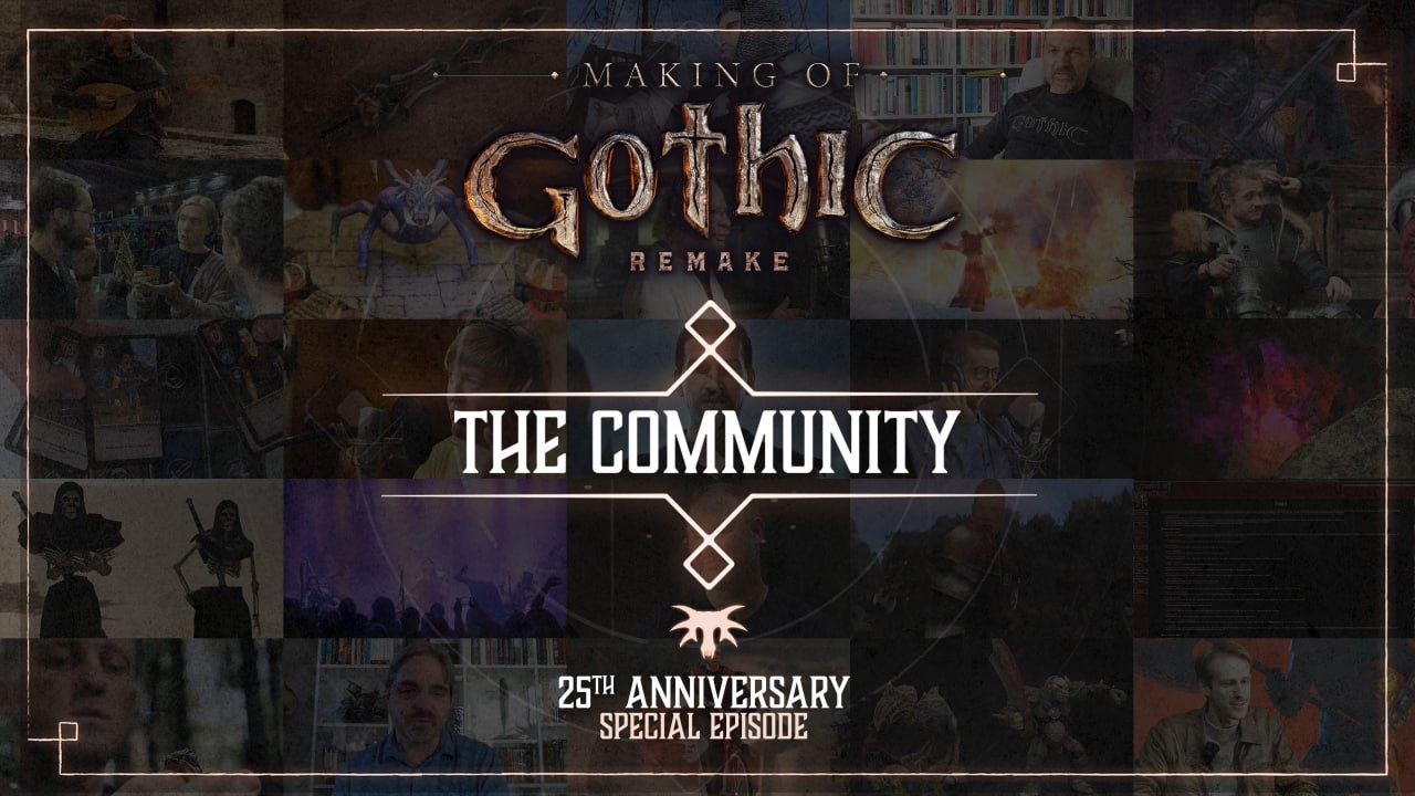 Gothic 1 Remake ukazuje silu komunity, nov� video vzd�va hold fan��ikom po 25 rokoch